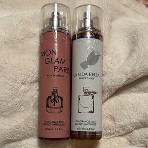 Mon Glam Paris & La Vida Bella Fragrance Mists - New